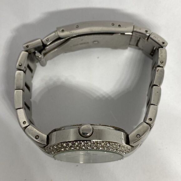 Fossil Glitz BQ9291 Womens Silver Stainless Steel Analog Dial Quartz Watch QB539 - Picture 8 of 12